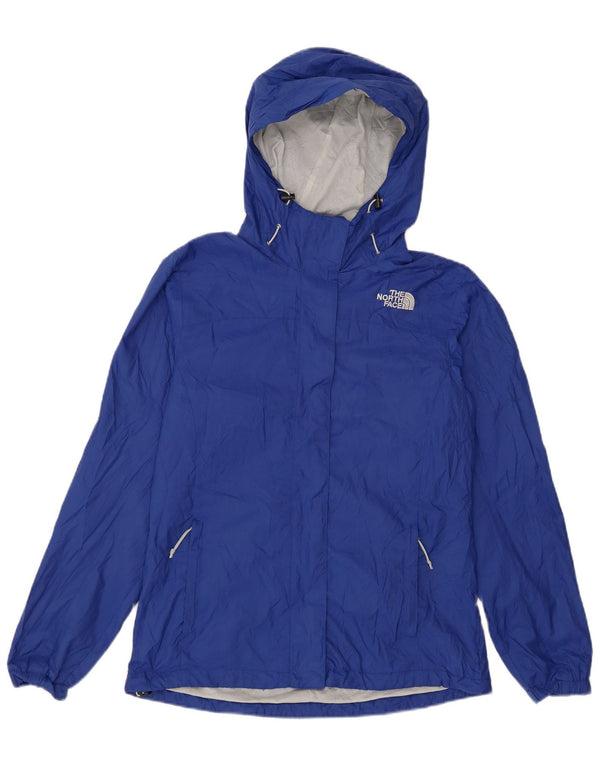 Jaqueta de chuva feminina com capuz e capuz The North Face UK 10 pequena azul