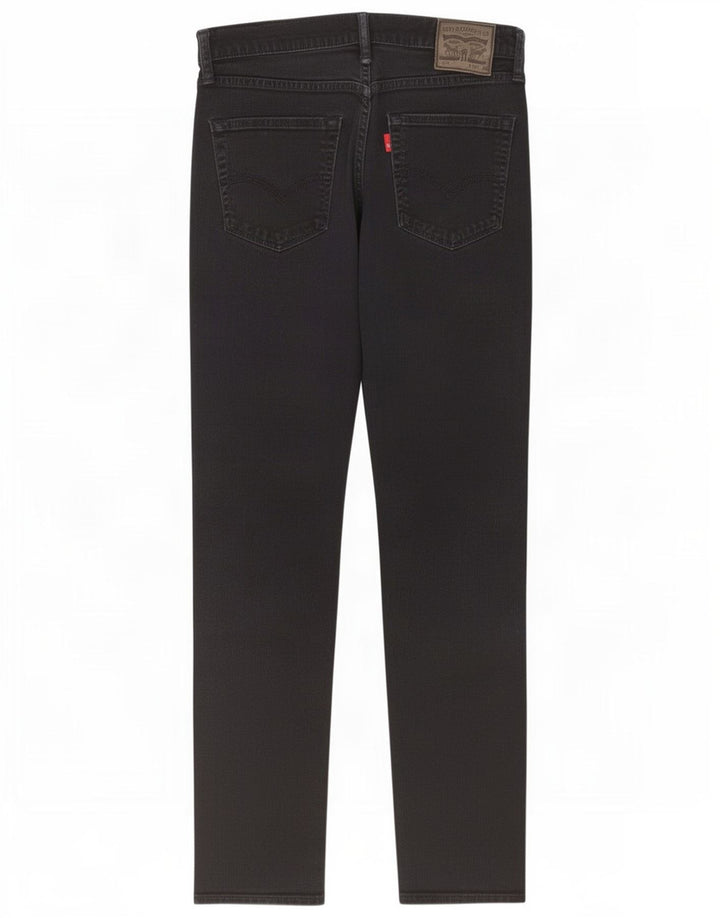 Levi's Masculino 511 Slim Jeans W34 L32 Algodão Preto