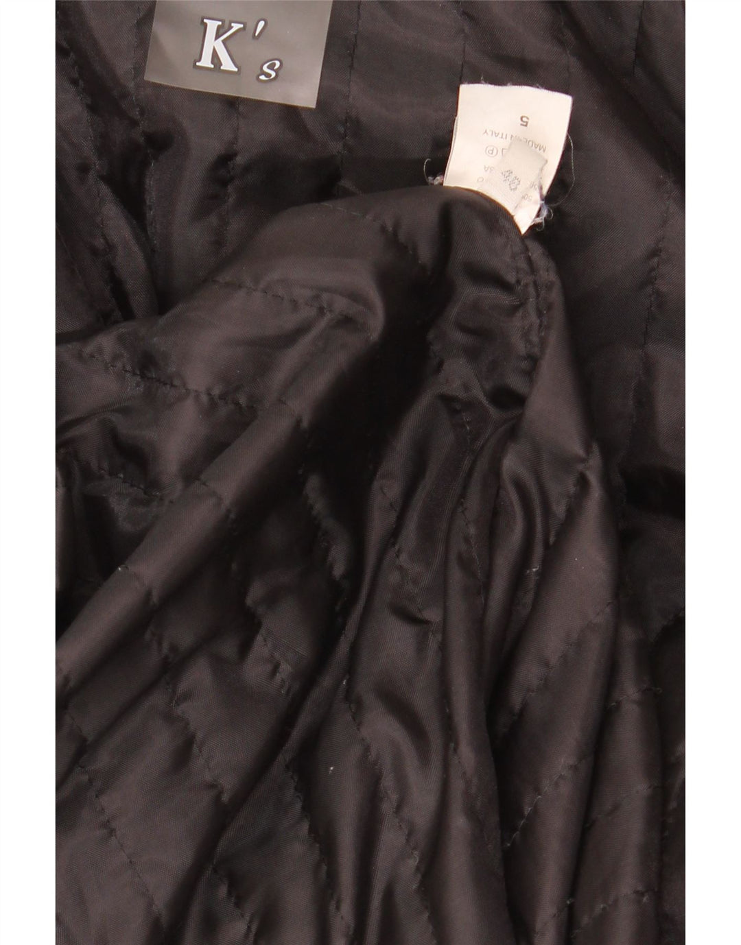 Jaqueta de couro feminina K'S IT 48 XL preta