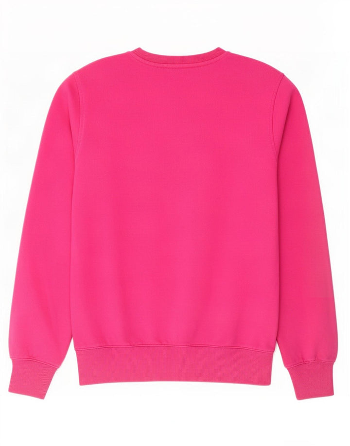 Superdry moletom masculino jumper grande algodão rosa