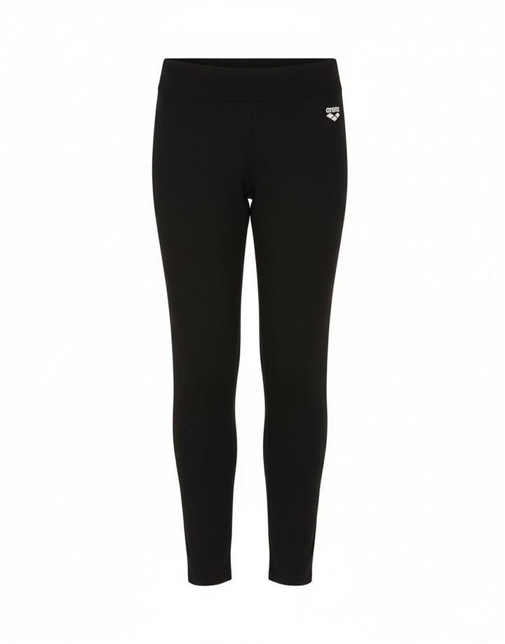 Arena Leggings Femininas UK 12 Médio Algodão Preto