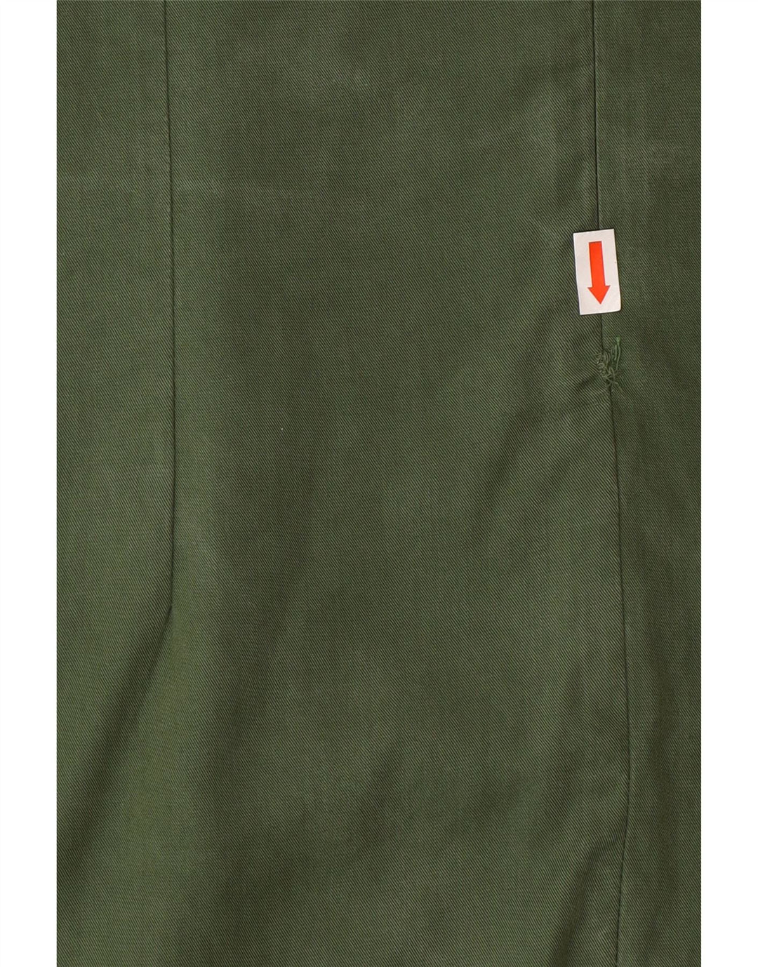 Vestido feminino Desigual com bainha gráfica EU 42 médio verde floral coração