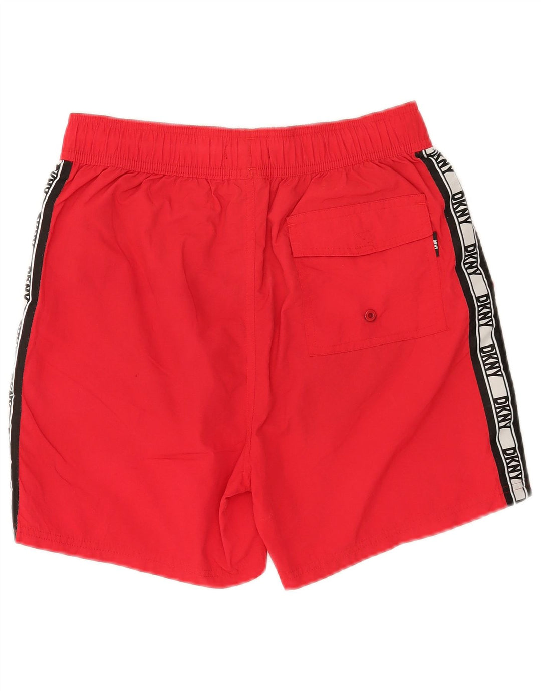 Shorts de natação masculino Dkny gráfico pequeno poliamida vermelha
