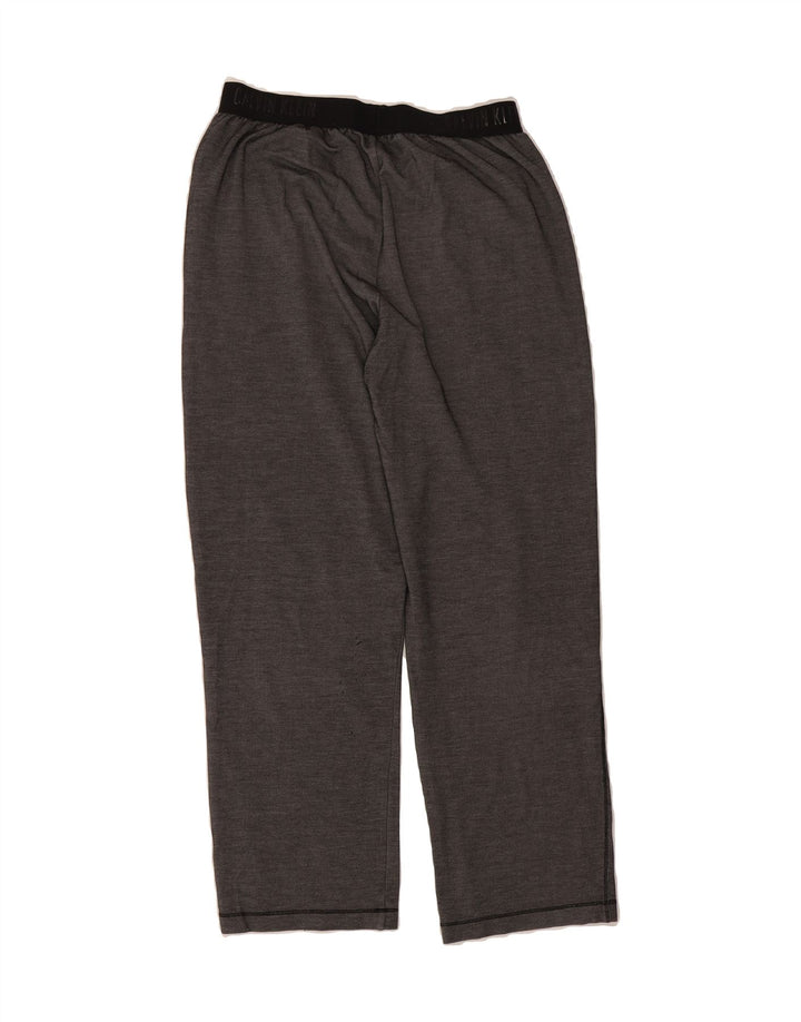 CALVIN KLEIN Mens Tracksuit Trousers Medium  Grey Polyester Vintage Calvin Klein and Second-Hand Calvin Klein from Messina Hembry 