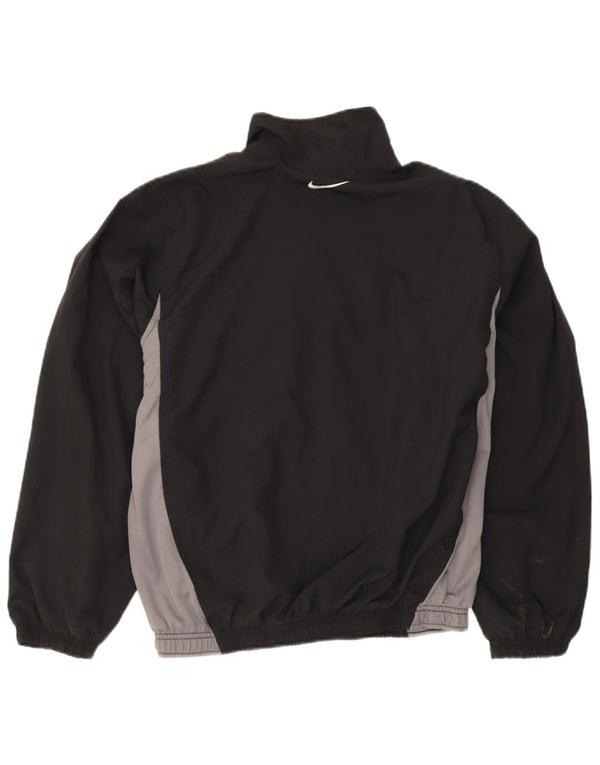Nike Mens Tracksuit Top Jacket UK 36/38 Pequeno Preto Colourblock Sports