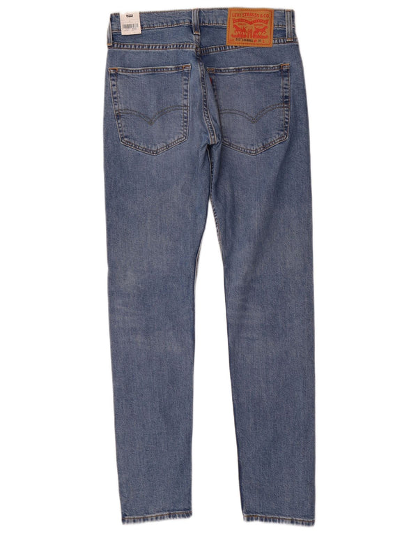 Calça jeans feminina Levi's Slim Tapered W30 L32 azul algodão