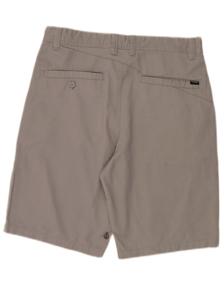 Shorts Chino Masculino Volcom W32 Poliéster Cinza Médio