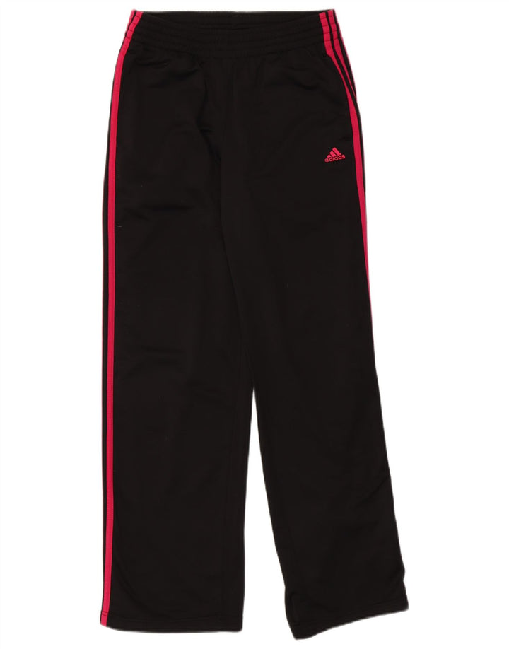 Calça de treino feminina Adidas UK 12 poliéster preto médio