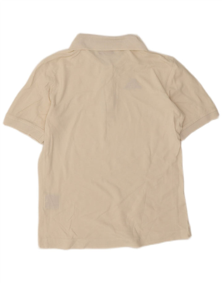 Camisa polo feminina Kappa UK 14 médio off white algodão