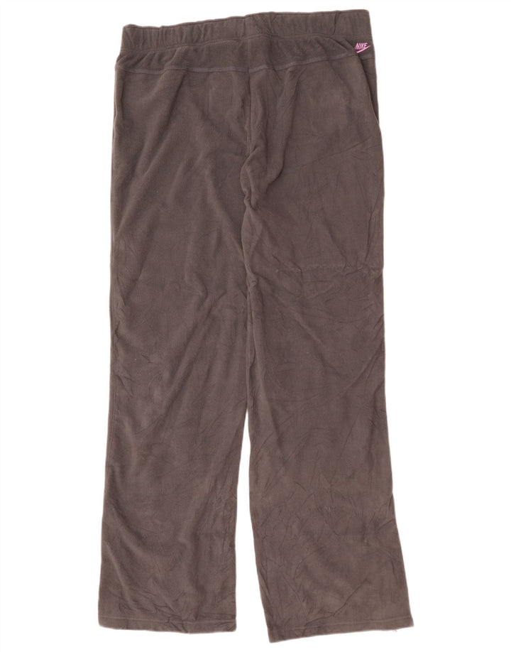 Calça de treino de lã feminina NIKE US 16/18 XL cinza poliéster