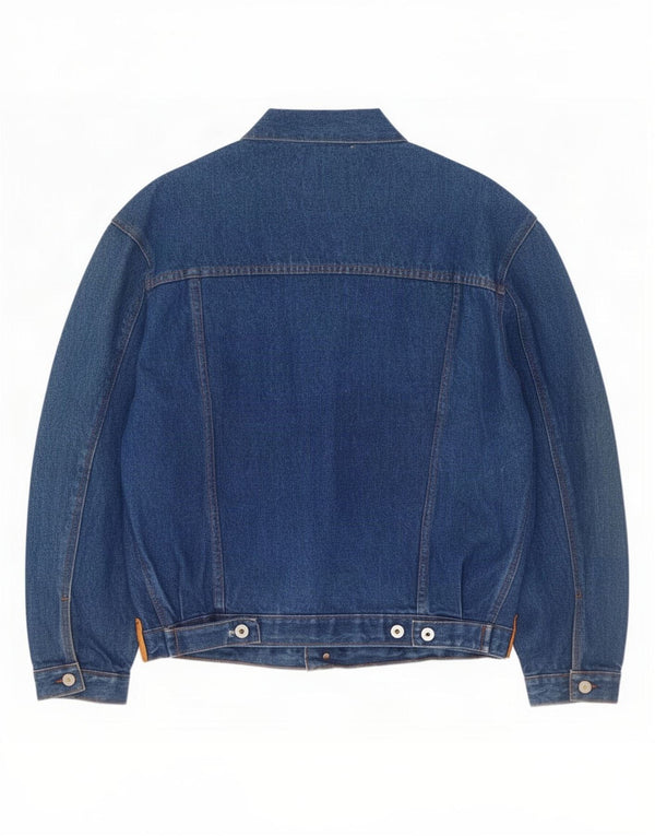 Jaqueta jeans masculina American Legend UK 36 algodão azul pequeno