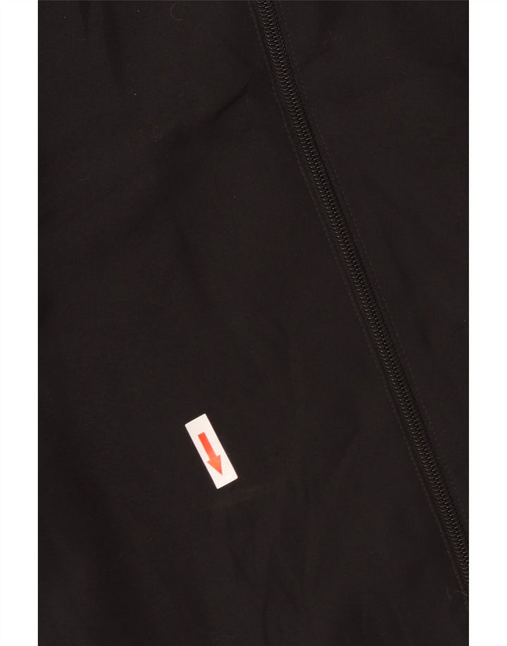 Adidas Mens Graphic Tracksuit Top Jacket UK 38/40 Medium Black Colourblock