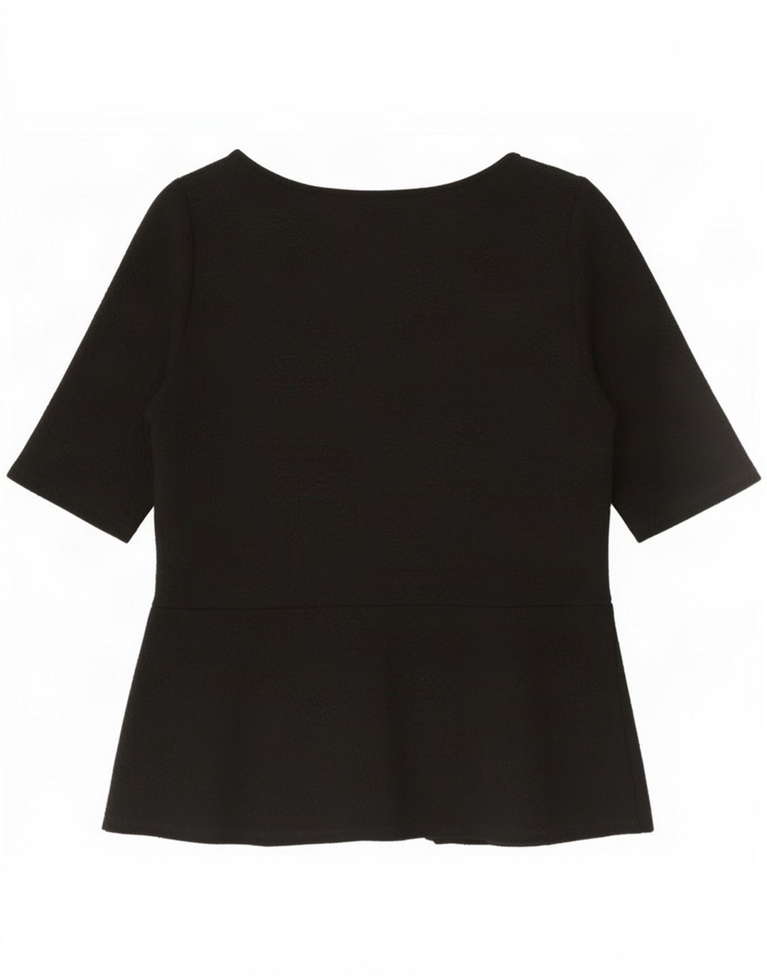Blusa feminina Marks & Spencer UK 10 pequena poliéster preta