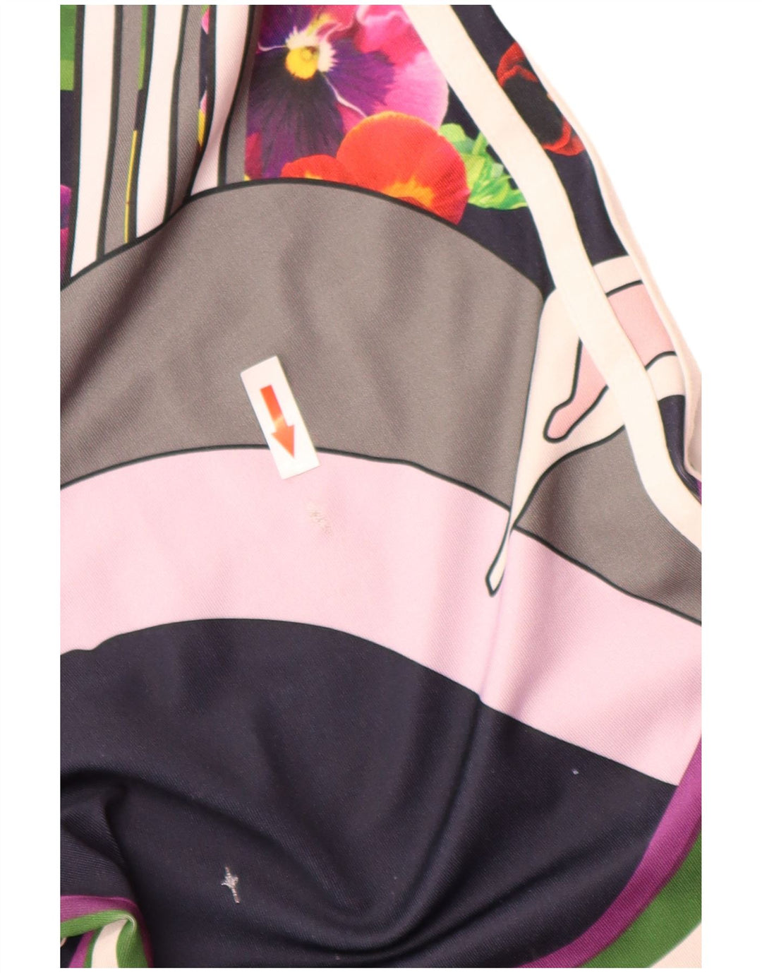 Leggings Adidas Femininas UK 10 Pequenas Multicoloridas Floral Poliéster