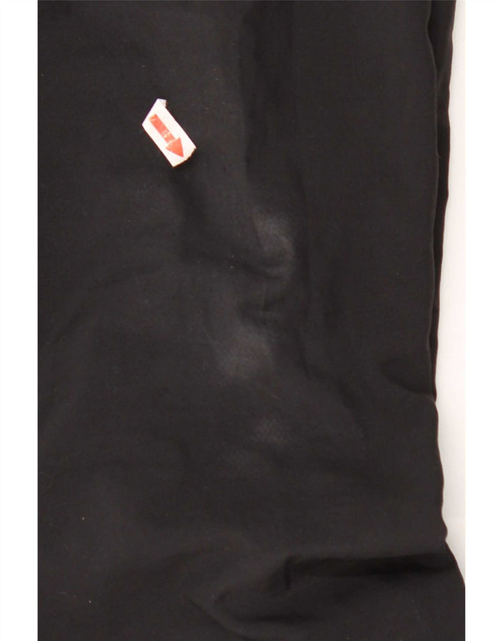 Calças de treino masculinas Adidas UK 36/38 poliéster preto pequeno