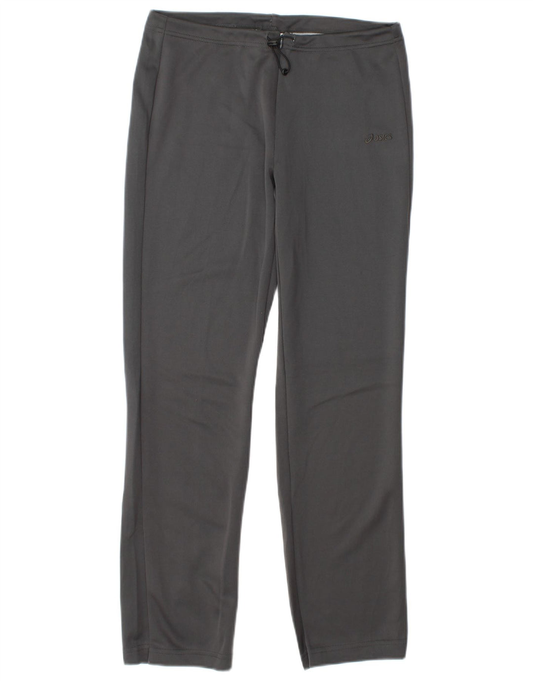 Calça de treino feminina Asics UK 10 pequena cinza poliamida