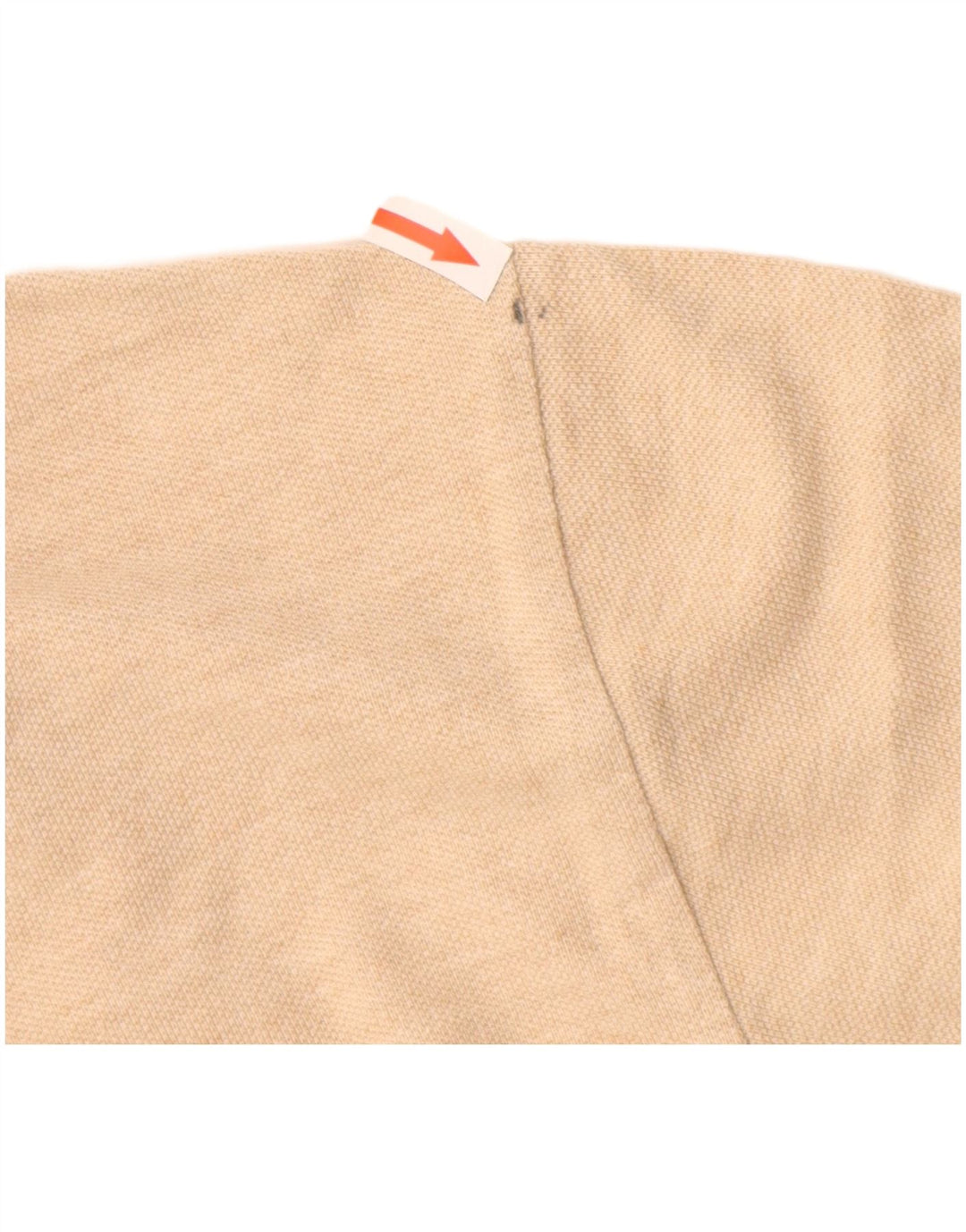 POLO RALPH LAUREN Camisa polo masculina de ajuste personalizado pequeno algodão bege