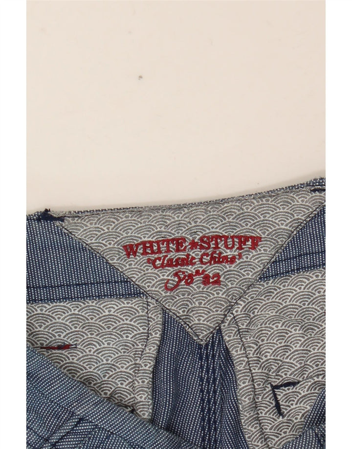 Shorts Chino Masculino White Stuff W32 Algodão Azul Médio