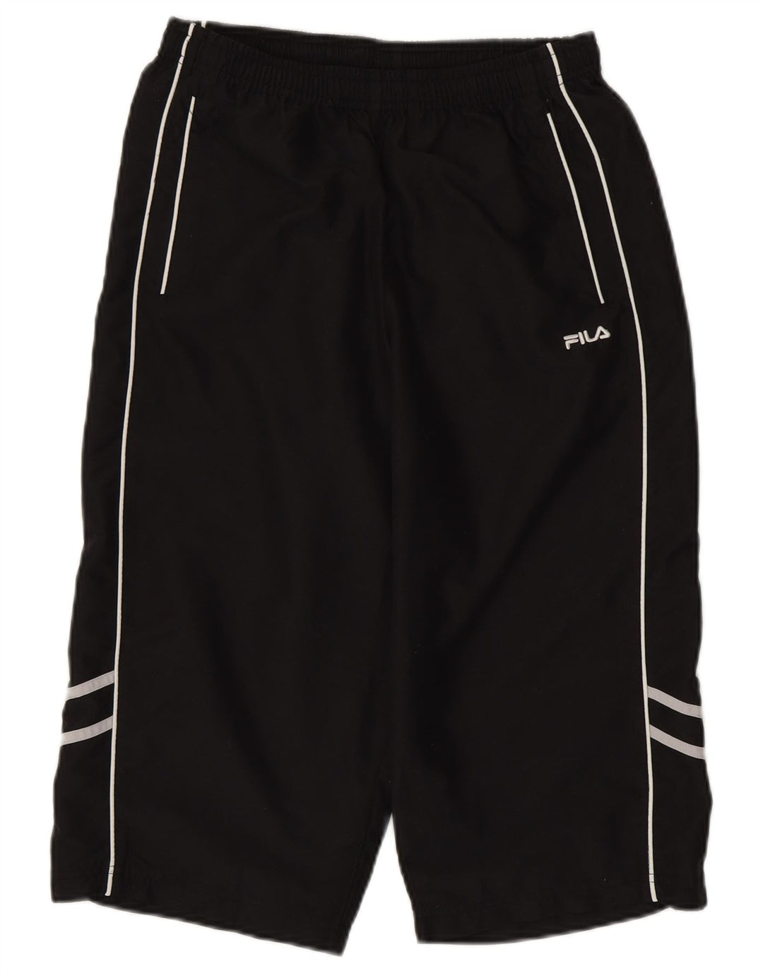 Calça de treino masculina FILA Capri médio preto poliéster