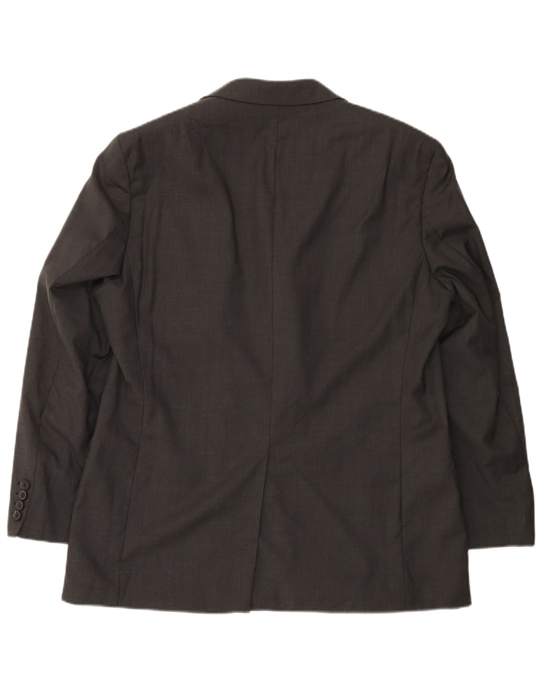 Jaqueta blazer masculina de 3 botões Hugo Boss Reino Unido 40 grande lã cinza