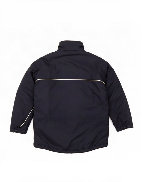 Adidas Mens Loose Fit Casaco Acolchoado Reino Unido 38/40 Médio Azul Marinho Poliéster