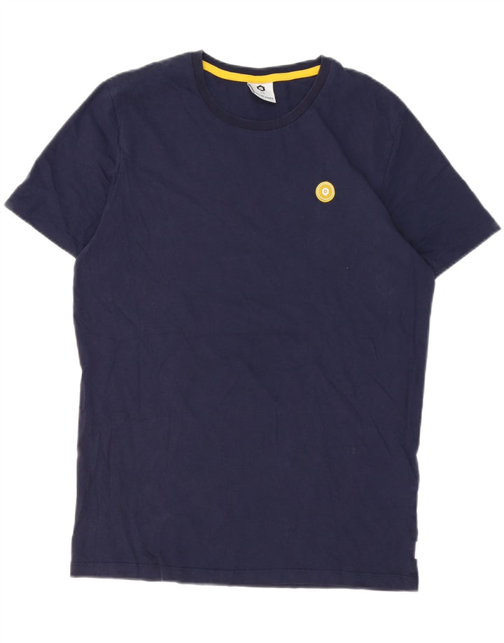 Camiseta masculina Jack & Jones Top médio algodão azul marinho
