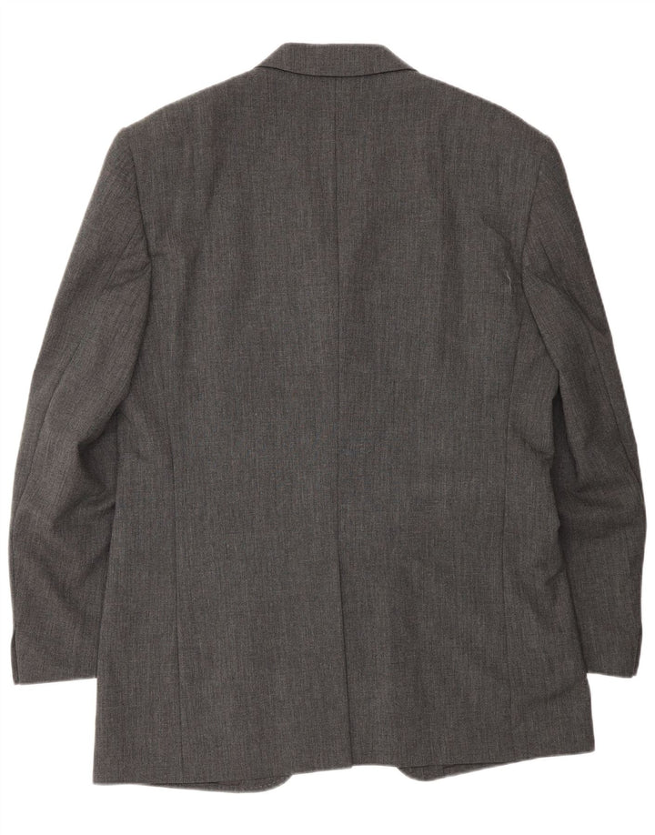 Jaqueta Blazer masculina Dolce & Gabbana com 3 botões IT 50 Viscose cinza grande