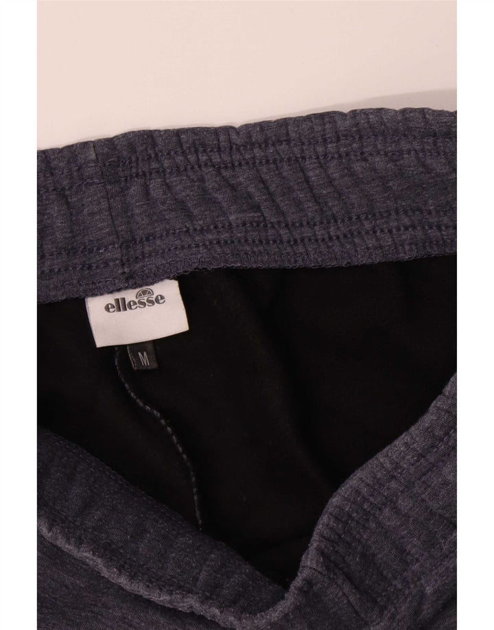 Calça de treino masculina Ellesse de algodão azul marinho médio