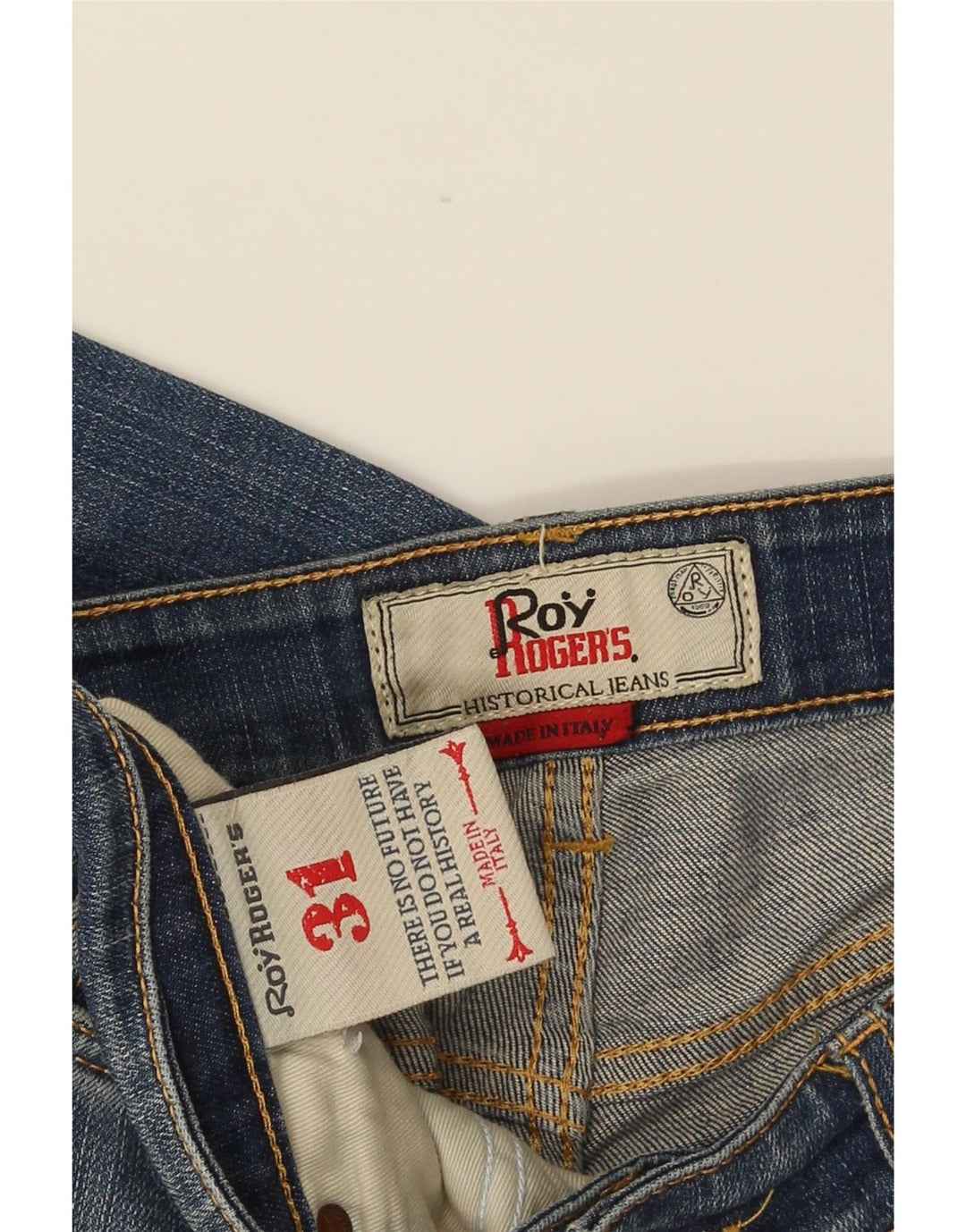 Calça jeans masculina Roy Rogers W31 L32 azul