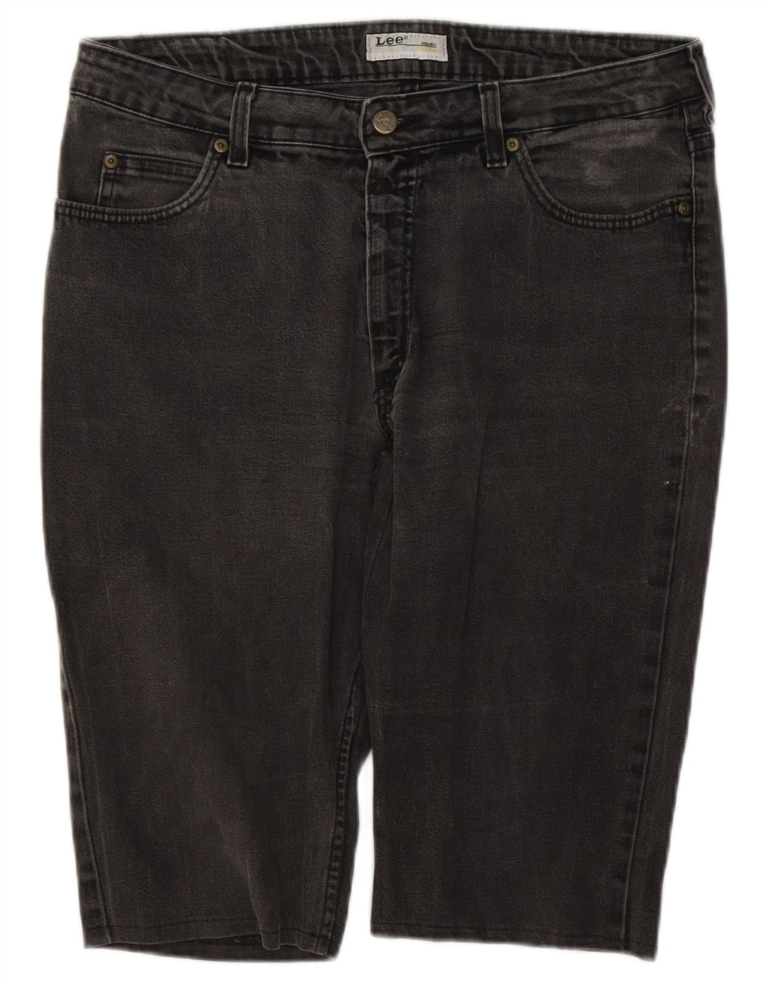 Shorts jeans Cameron feminino LEE W36 XL cinza algodão