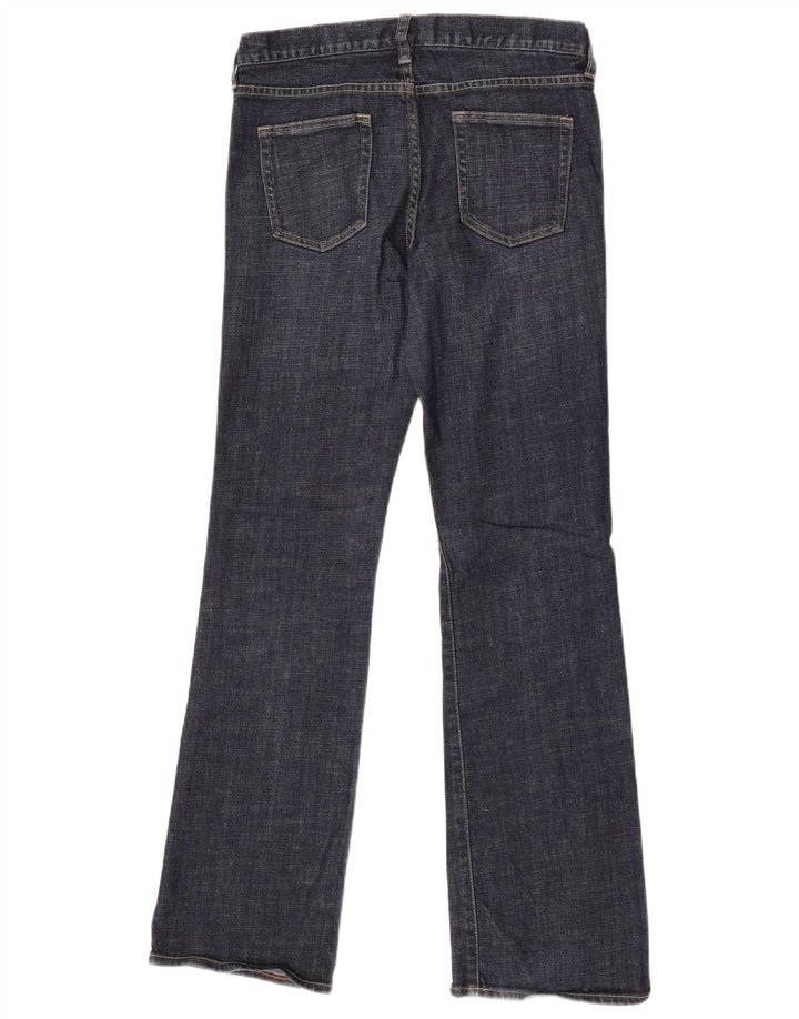 J. Crew Jeans feminino hipslung bootcut W29 L33 algodão azul marinho