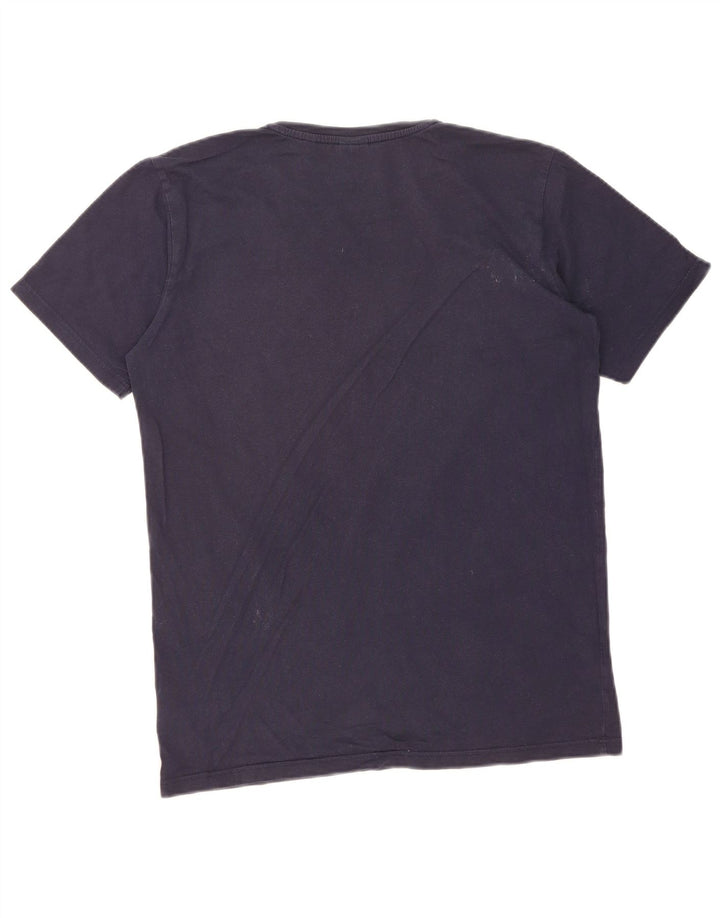 Camiseta masculina G-STAR Top médio algodão azul marinho