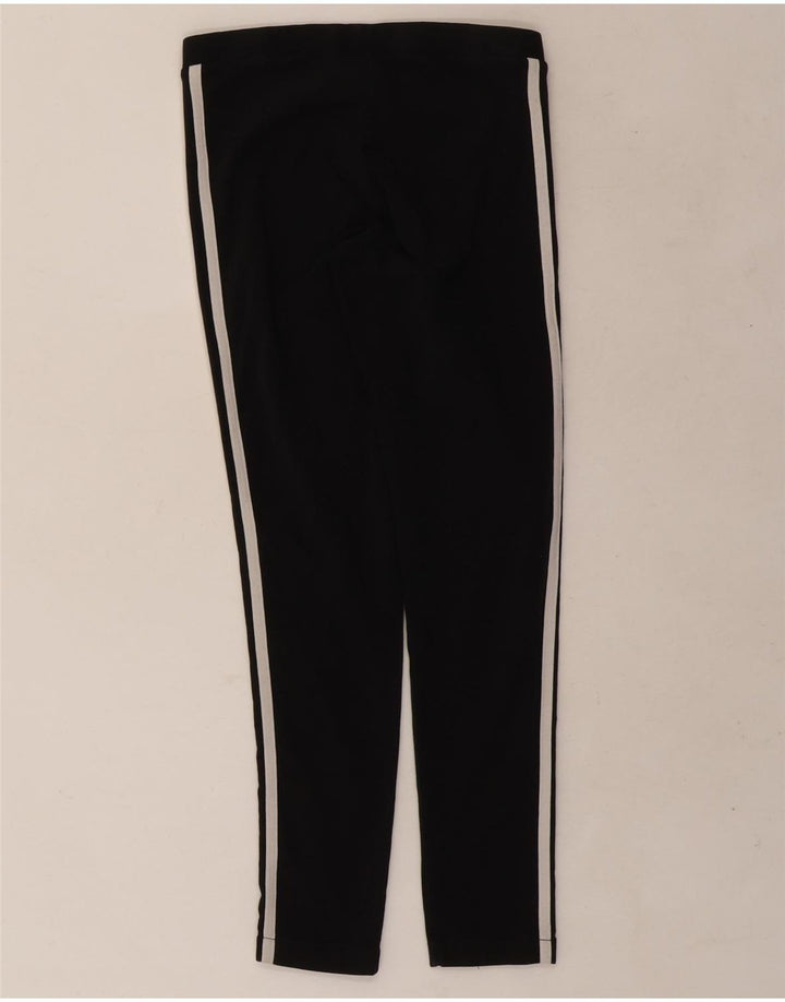 Leggings Adidas Femininas UK 8 Pequenas Algodão Preto