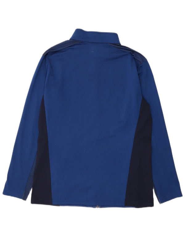 Puma Mens Tracksuit Top Jacket Médio Azul Colorblock