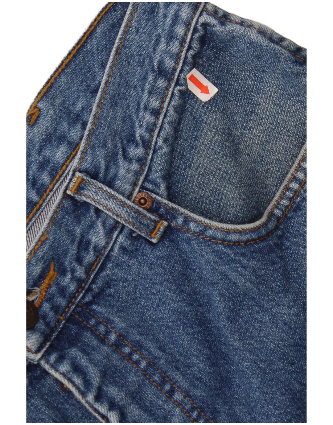 WRANGLER Masculino Texas Straight Jeans W33 L30 Azul Algodão