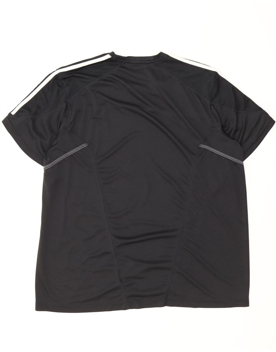 Adidas Mens Climalite Camiseta Top 2XL Poliéster Preto