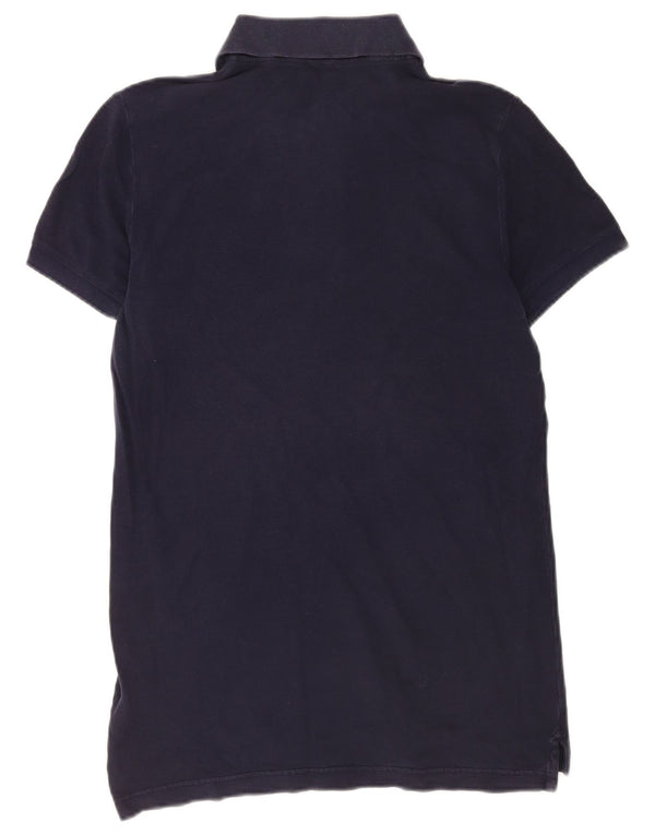 Polo masculino Benetton médio algodão azul marinho