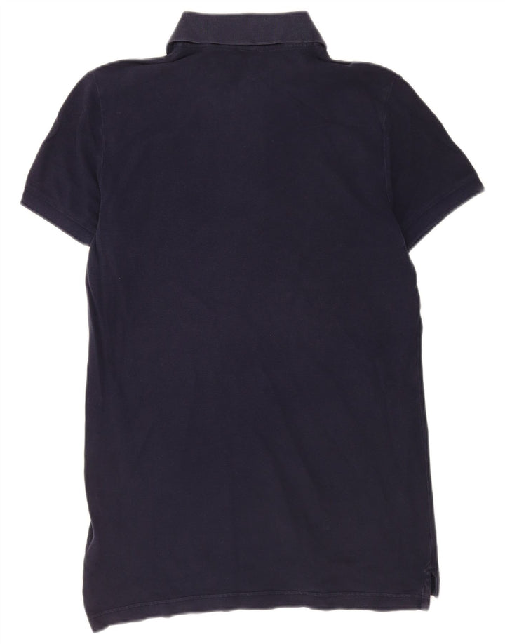 Polo masculino Benetton médio algodão azul marinho