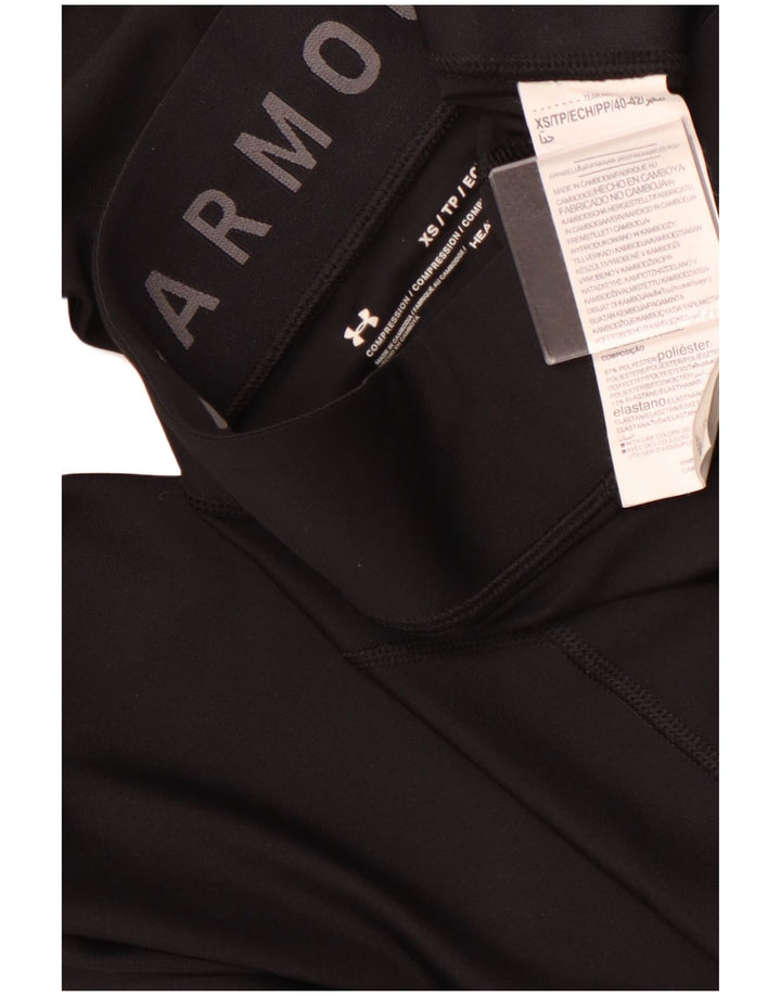 Leggings femininas Under ARMOUR Heat Gear UK 4 XS poliéster preto