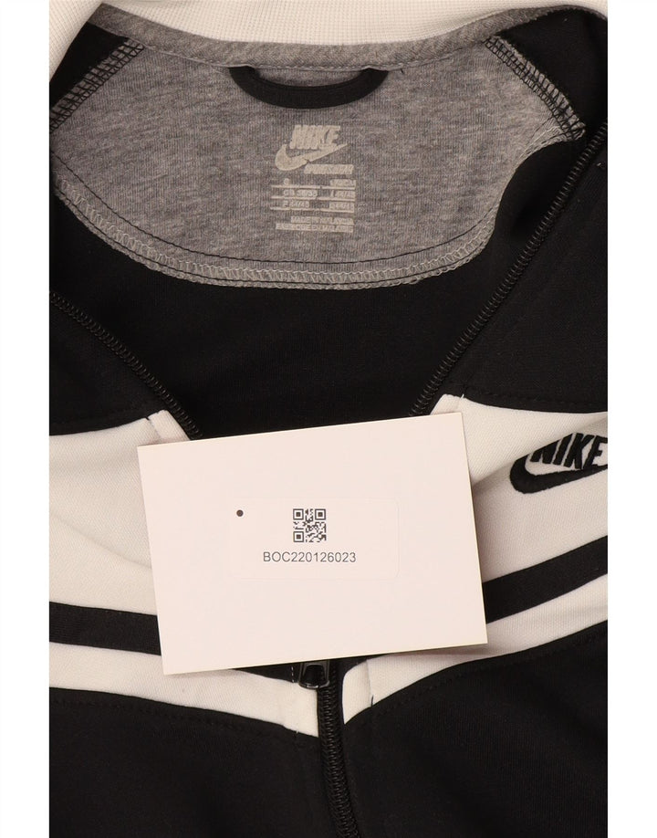 Nike Mens Tracksuit Top Jacket UK 36/38 Pequeno Preto Colorblock
