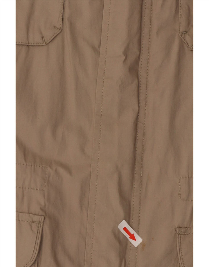 Jaqueta Geox Masculina Respira Utility UK 40 Grande Algodão Bege