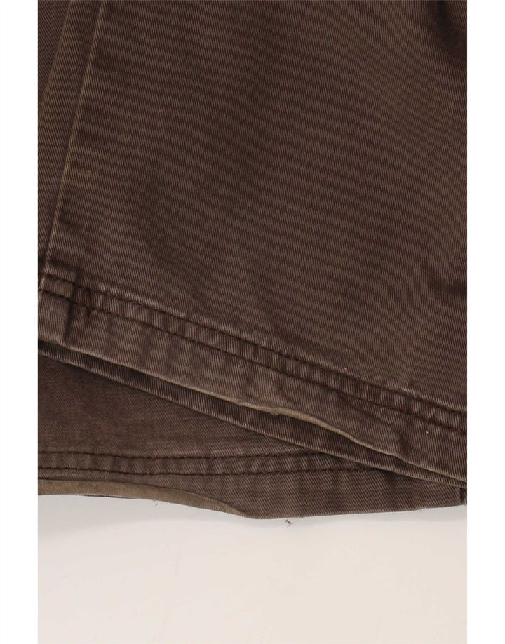 Wrangler Calça cargo masculina reta W38 L29 algodão marrom
