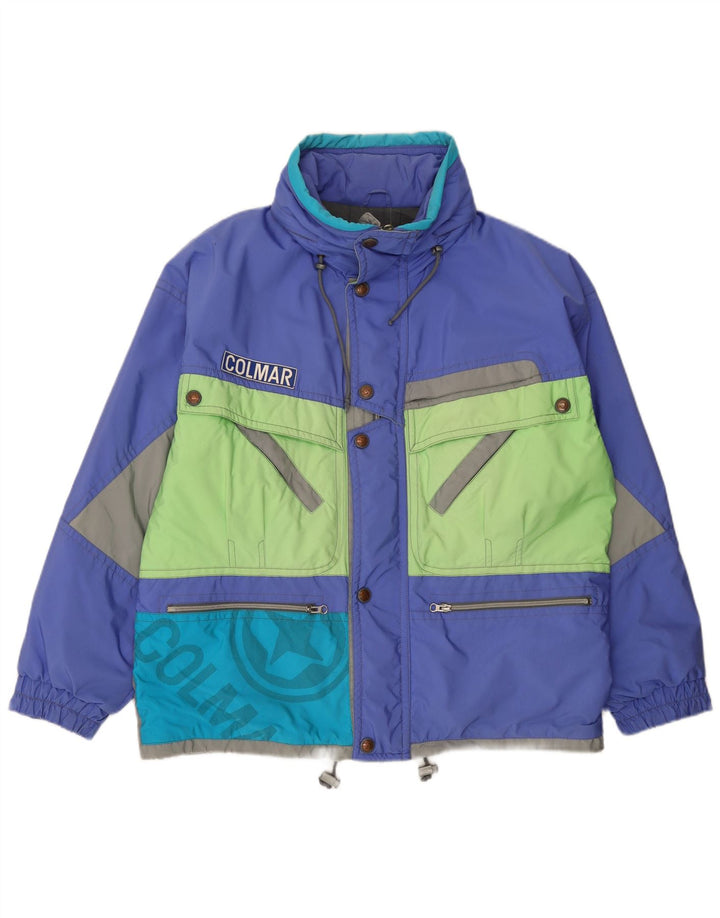 Jaqueta de esqui masculina Colmar Graphic IT 52 grande azul colorblock poliamida