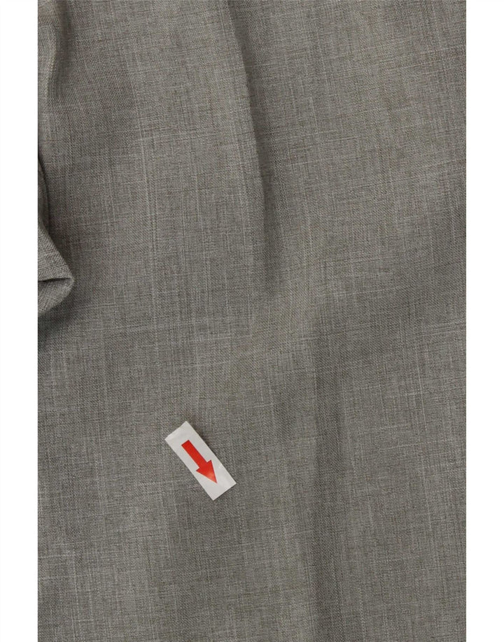 Calça masculina Marks & Spencer Pegged Suit W32 L29 poliéster cinza