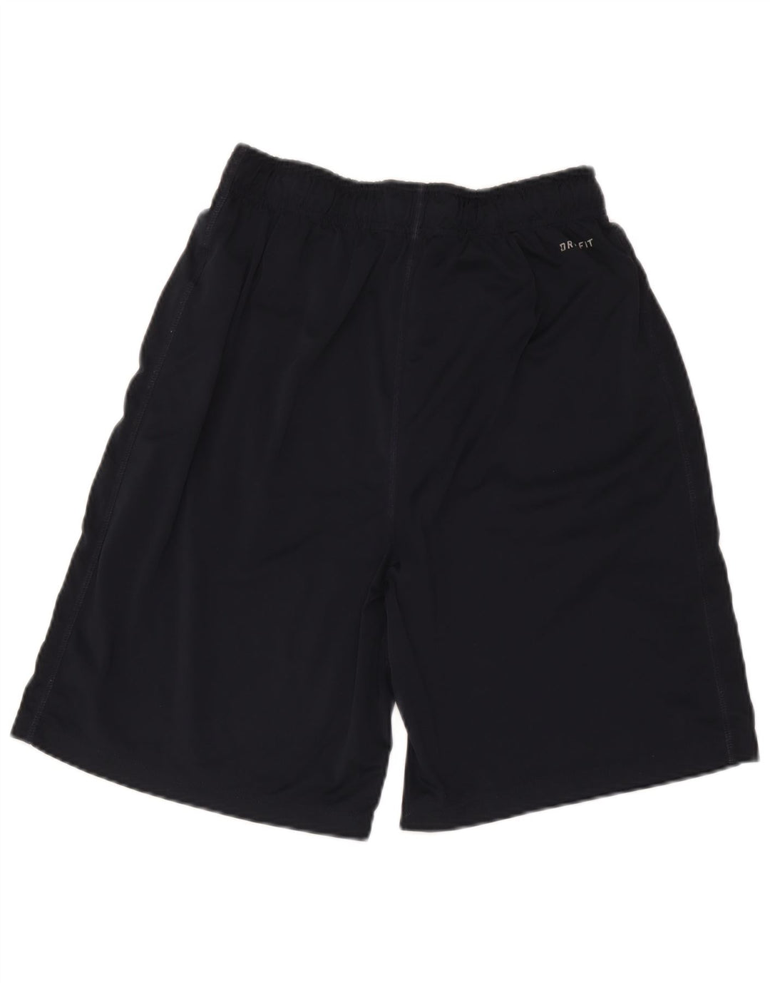 Shorts esportivos femininos Nike Dri Fit UK 14 médio azul marinho poliéster
