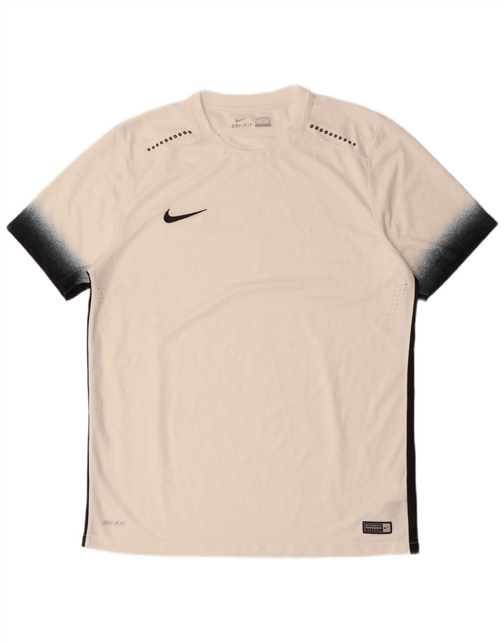 Camiseta Nike Masculina Dri Fit Top XL Branca Colourblock Poliéster