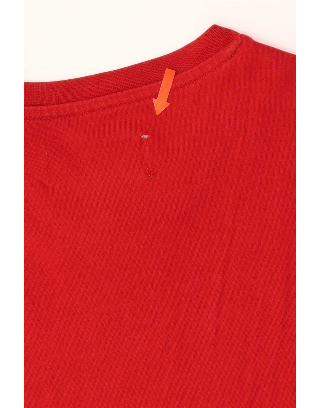 Camiseta masculina Penguin Top pequeno algodão vermelho
