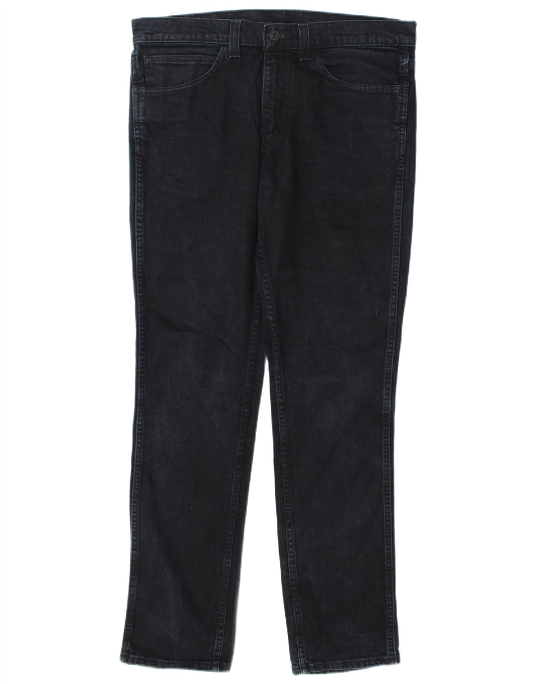 Levi's Masculino 511 Slim Jeans W34 L32 Azul Marinho Algodão