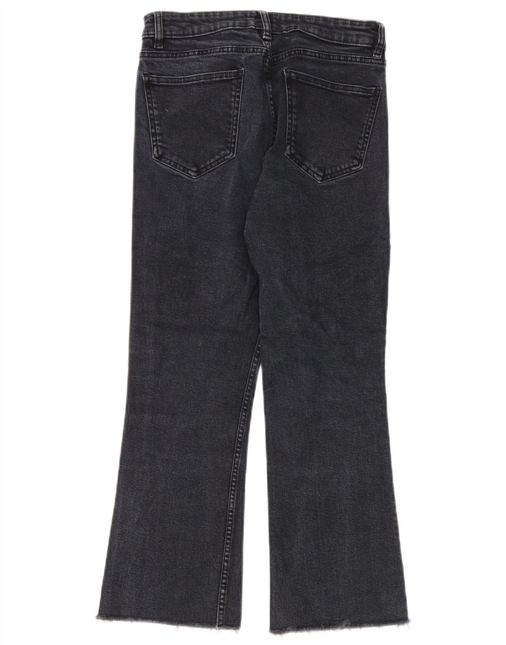 Calça jeans feminina Zara EU 40 médio W30 L25 algodão azul marinho