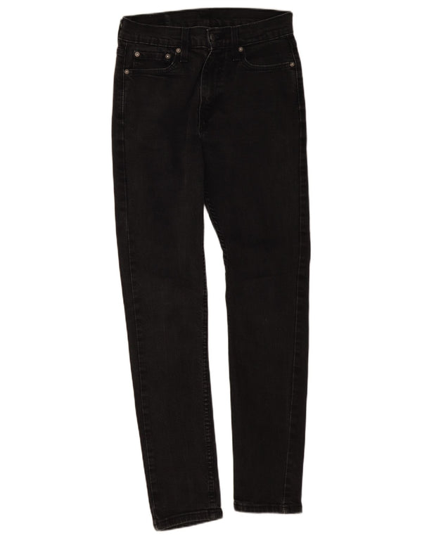 Calça jeans feminina Levi's 510 skinny W29 L29 algodão preto